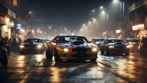 Leonardo_Diffusion_A_gritty_urban_scene_filled_with_street_rac_0